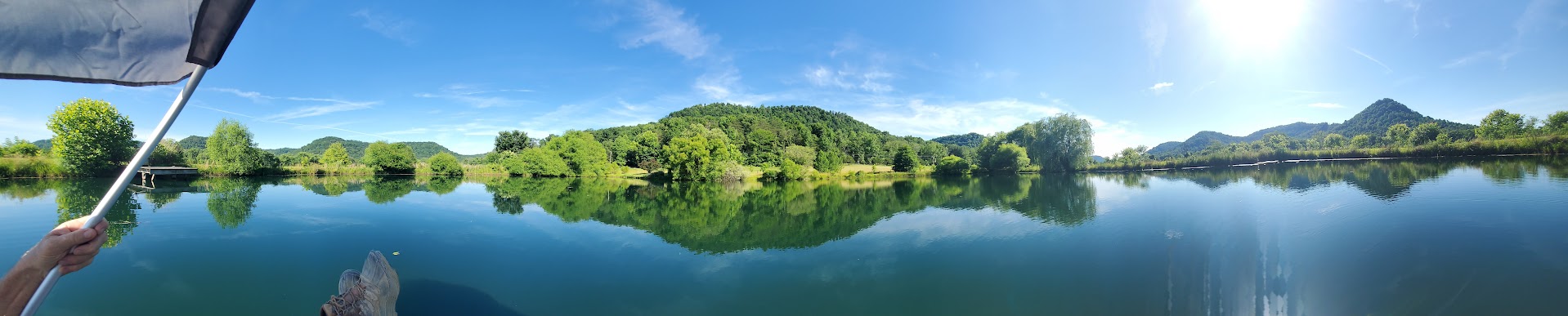 Our lake setting